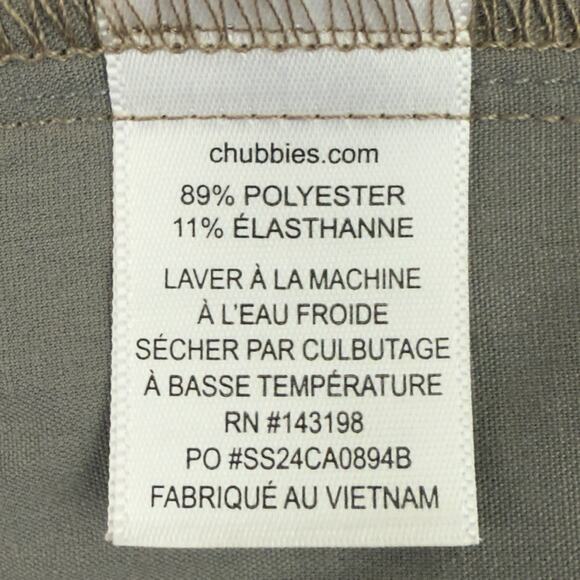 Chubbies Everywear Shorts Mens XXL Tan Tahoes 8” Inseam Performance Golf NWT - Picture 11 of 14